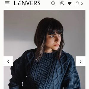 L’Envers Sweater Blue size small